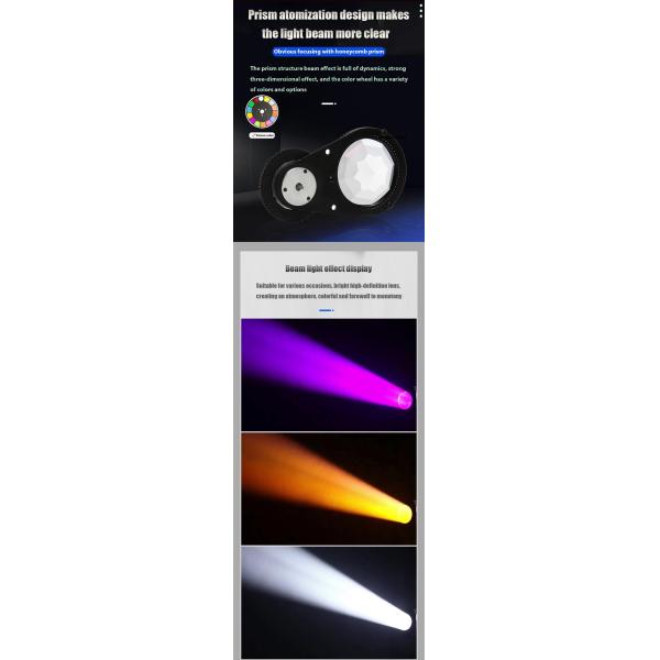 Changeable Emitting Color 480W 18 LED 900W 95 170 Moving Headlights for Dj Party Club