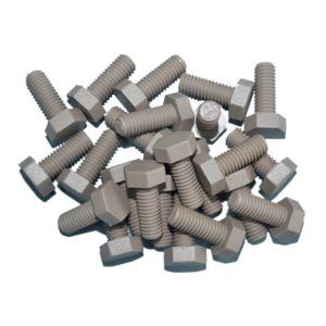 Fatigue Resistance Plastic Machining Parts Peek Screws For Aerospace