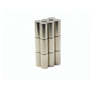 Quality High Strength Rare Earth Cylinder Magnets Smooth Surface Treatment for sale