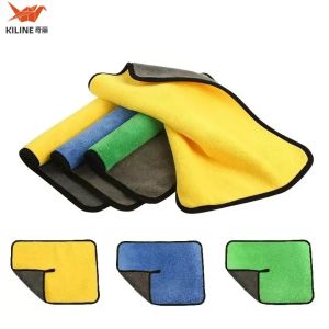 Custom Color Microfiber Car Wash Towel 25-40cm 200-400gsm