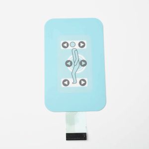 LED Backlight PET Membrane Switch Panel Abrasion Resistant Multifunctional