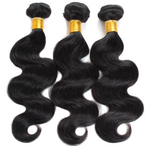8  - 30  Umprocessed Brazilian Human Hair Extensions For Ladys No Shedding And Tangle