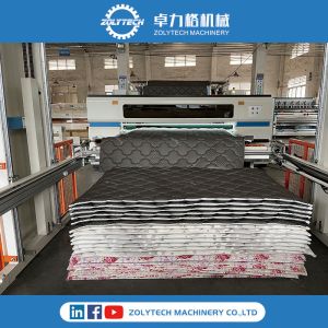 Quality Mattress flanging system mattress-hemming-unit ZOLYTECH ZLT-HM hemmer for sale