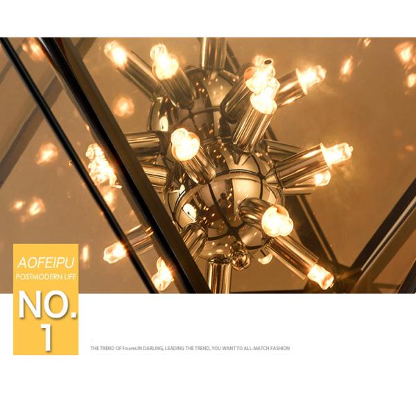 minimalist ceiling lamp personality lamps aisle hotel cafe glass diamond creative