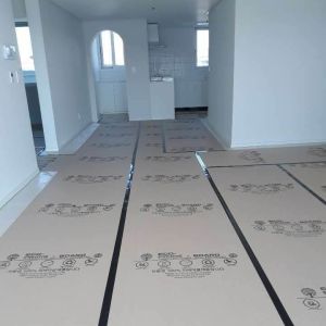 Temporary Surface Paper Floor Protector Roll For Construction Heavy Duty