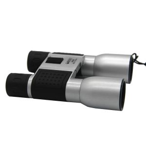 Folding Lightweight Travel Binoculars With Neck Strap , High Powered 12x32