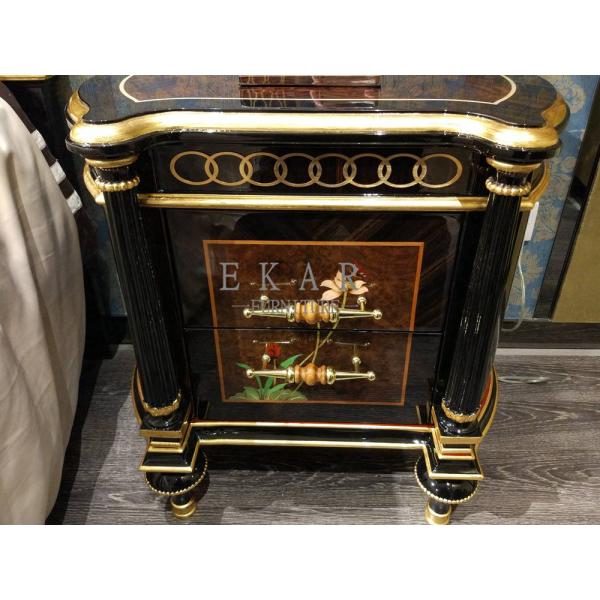 Room Dividers For Bedroom Country Chic Antique Wooden Telephone Stand Bedroom Suite TB-031