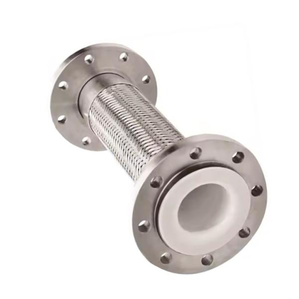 Galvanized Steel Braided Flex Hose Threaded Connection Of Flexible Hoses