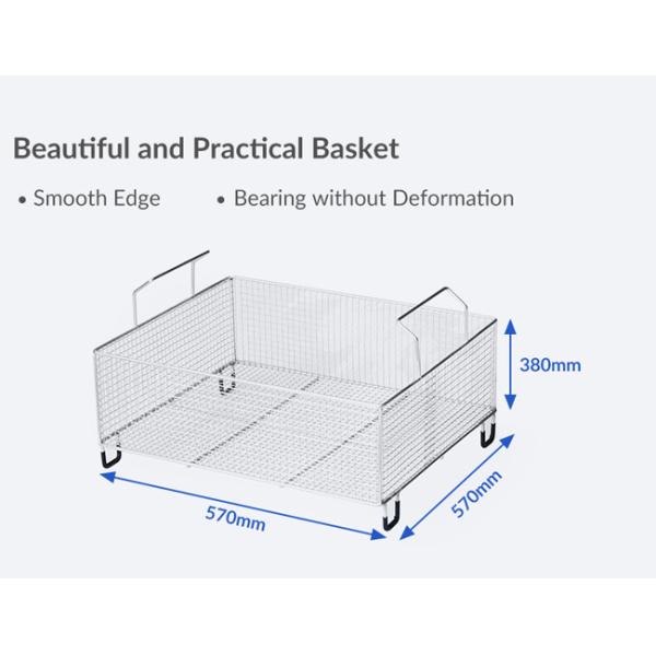 144L Industrial Ultrasonic Cleaner 40kHz GT SONIC SUS304 Auto Parts