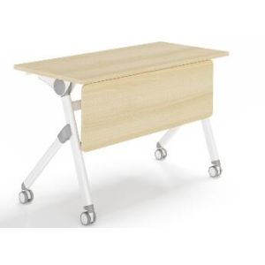 classroom movable folding desk with casters furniture