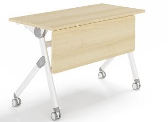 Buy classroom movable folding desk with casters furniture at wholesale prices
