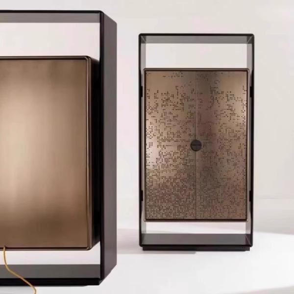 Hotel Italian Wine Cabinet Sideboard Custom Dining Cabinet