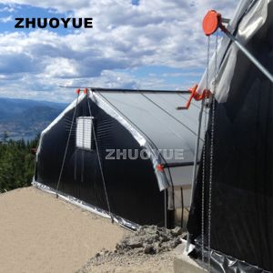 Automatic Humidity Control Agricultural Glass Greenhouse Blackout System OEM ODM