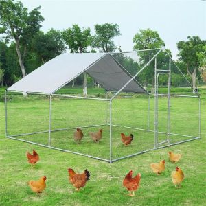 Hot Galvanized 162Lbs 3X3m Dog Kennel Chicken Coop