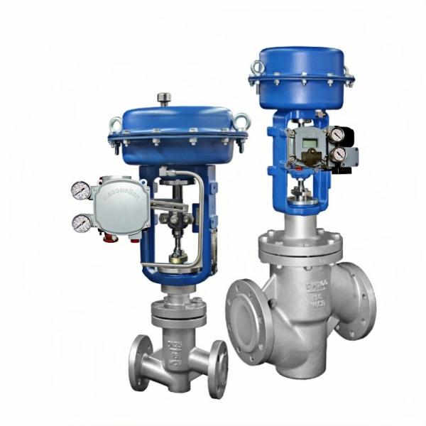 Masoneilan SVI1000 SVI2 SVI3 Smart Valve Positioner Pneumatic Diaphragm Lined Single Seated Control Valve For Chemical Industry