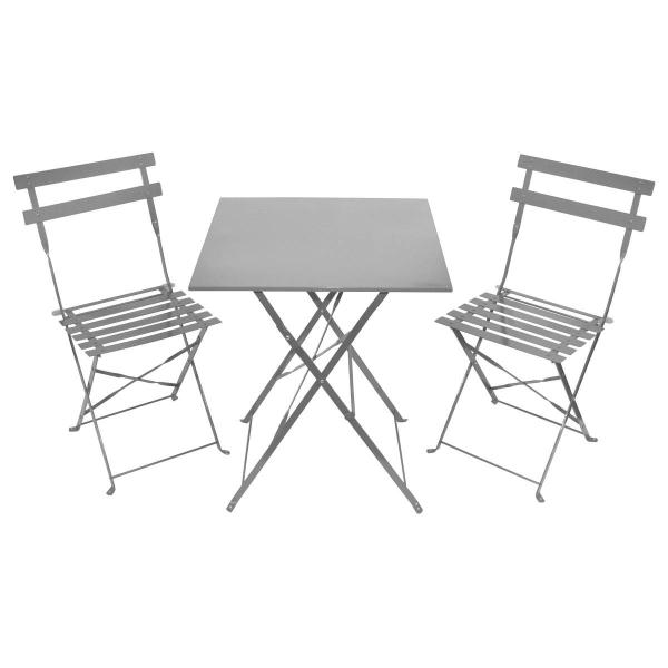 Buy Patio BSCI Foldable Outdoor Table And Chairs 3pcs Set at wholesale prices