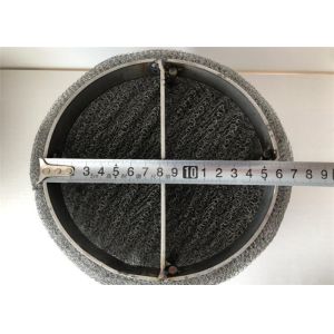 Air Purification Wire Mesh Demister Pad Knitted / Plain Weave Round Hole