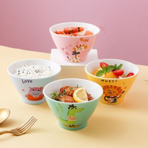 Quality Customized Printing Tableware Bowl Pack 6 Inch Ceramic Bowl for sale