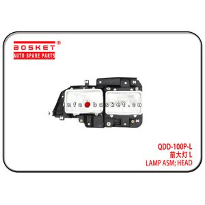 100P Isuzu NPR Parts QDD-100P-L QDD100PL Head Lamp Assembly