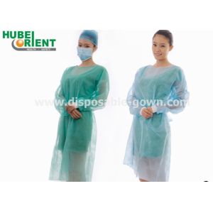 China SMS Polypropylene Disposable Medical Isolation Gown For Personal Protection on sale