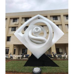 Contemporary Outdoor Abstract Metal art Landscape Sculpture