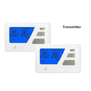 Riseem Push Button 868 Mhz Non - Programmable RF Wireless Room Thermostat For