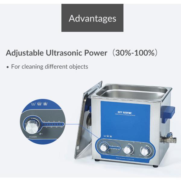 200W Ultrasonic Fruit And Vegetable Washer Cleaner 10L Machine For Denture Ring