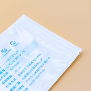 Medical-Grade Masks Packaging Bags With Resealable Zipper And Recyclable