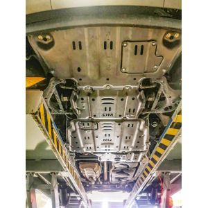 Easy Install 2019- Ford Raptor F150 Full Skid Plate Chassis Guard Board for