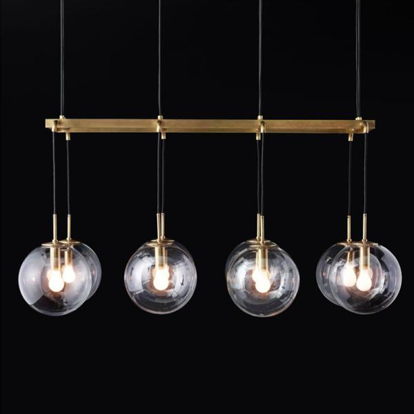 E14 Led Simple 4500K Modern Pendant Light For Living Room