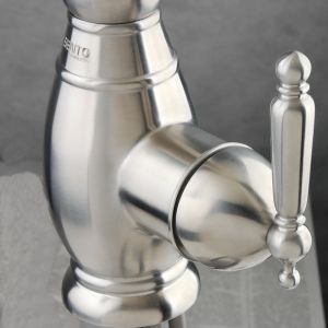 Cupc stainless steel Kitchen cabinet mixer spray out