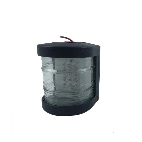 Marine LED Masthead Light with 76×62×57mm Compact Design, Corrosion Resistant and UV Resistant Plastic Housing for Vessel Safety