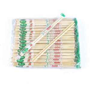 100% Eco-friendly 200 mm round shape disposable bamboo chopsticks