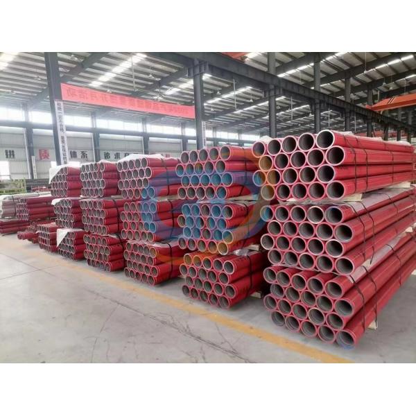 7.5mm Concrete Pump Delivery Pipe Twin Wall Putzmeister Schwing Cifa
