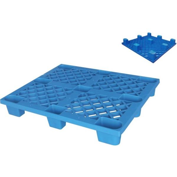Buy HDPE Virgin Recycled Material Plastic Pallets Warehouse Storage Tray at wholesale prices