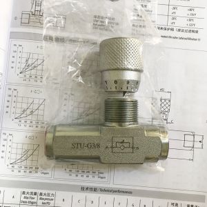 STU-G3/4 STU-NTP3/4 6-inch precision flow control valve hydraulic throttle valve