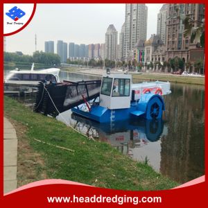 Duckweed Sargassum Trash Skimmer Machines Discharge Water Hyacinth