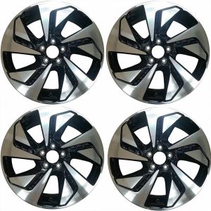 18" Machined Black Wheels for 15-16 Honda CR-V OEM Quality Alloy Rim 64070