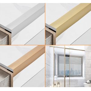 90 Degree Edge 15mm Aluminium Angle Powder Coating Treatment