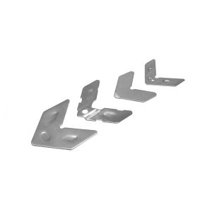 201 Stainless Steel Screen / Window Corner Bracket For 60 Series