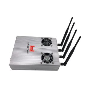 GSM DCS WCDMA 2G 3G 4G LTE Cell Phone Interrupter Device with 2pcs Cooling Fan