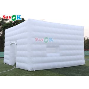LED Light Inflatable Cube Tent Event Wedding Tents House Nightclub For Rental