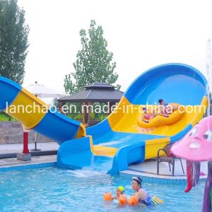 LANCHAO-WS11 Amusement Park Water Slide Equipment Famiy Water Slide