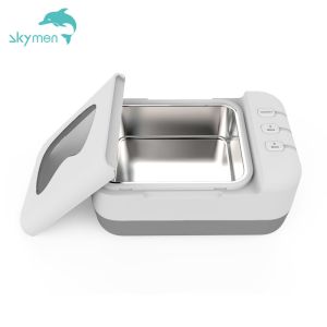 Portable Mini Denture Ultrasonic Cleaner 200ml SUS304 Inner Tank