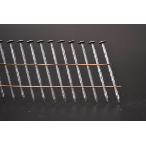 Coil nails made in Mexico, 15 degree pallet coil nail