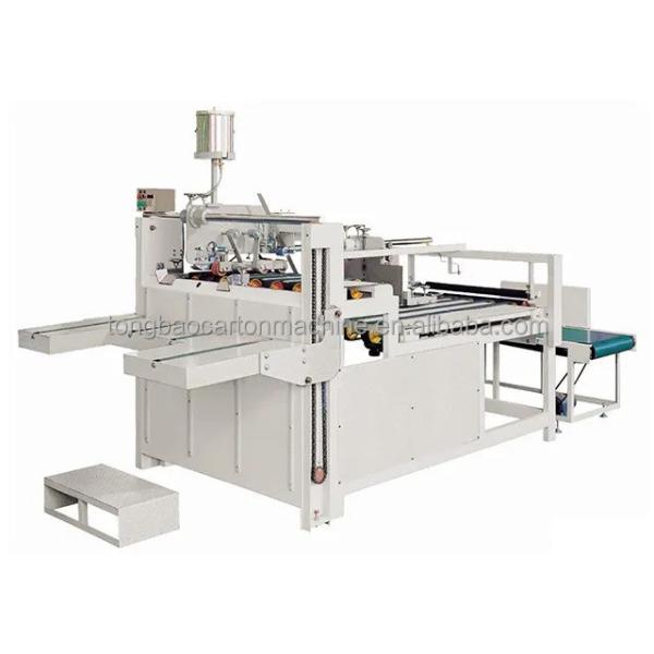 60 m/min Speed Mini Box Folder Gluing Machine for High Speed Corrugated