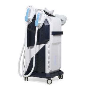 4 Handles Cryo Body Skin Tightening Machine Cellulite Reduction