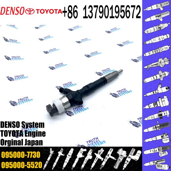 Den-so Diesel Fuel Injector 095000 7730 0950007730 23670-39135 for Toyota Daihatsu Delta 1KD-FTV 095000-7730