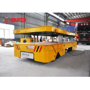 Q235 20m/Min Steerable 15t Trackless Transfer Cart