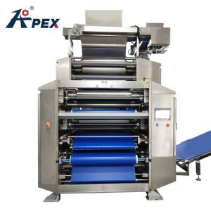 Biscuit Making Automatic Dough Sheeter , Aminating Dough Laminator